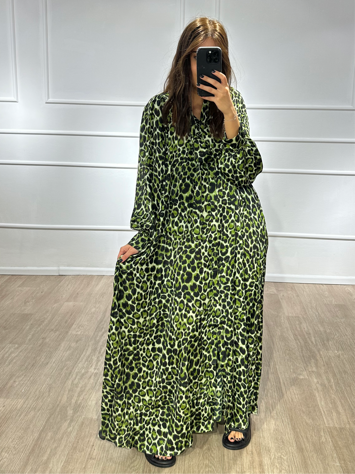 Robe Anna verte