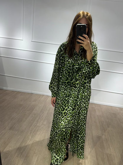 Robe Anna verte